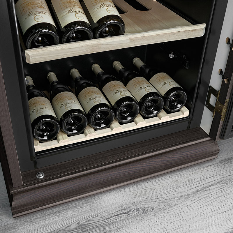 Шкаф для вина Meyvel MV102-WD1-C (Dark Chocolate)