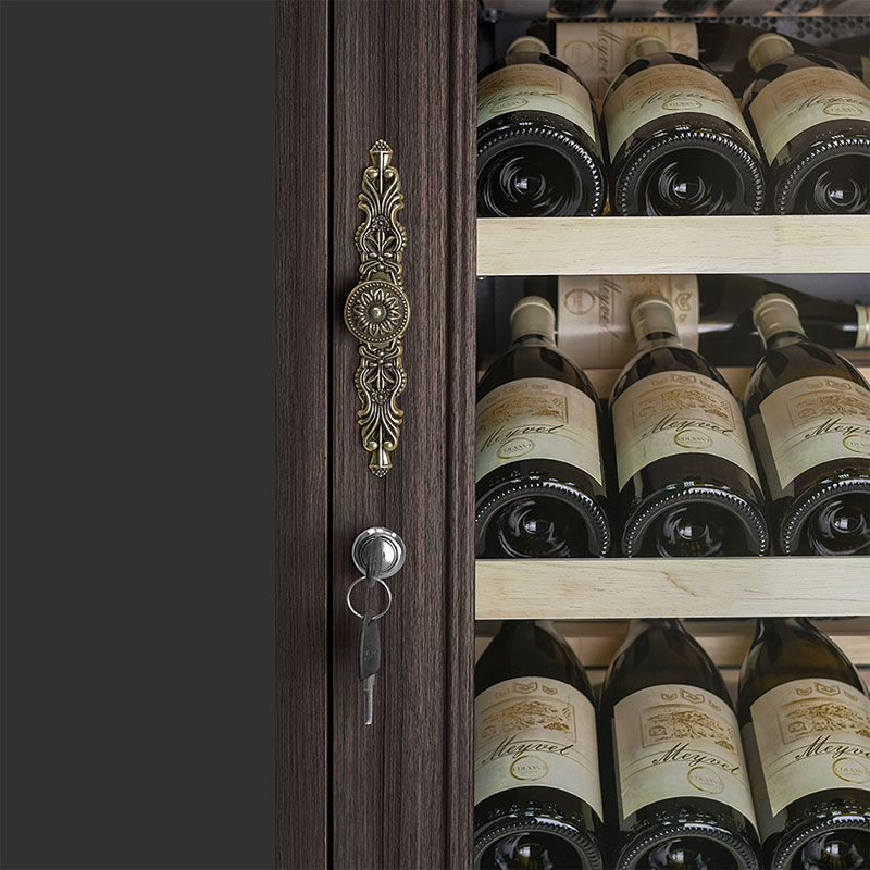 Шкаф для вина Meyvel MV69-WD1-C (Dark Chocolate)