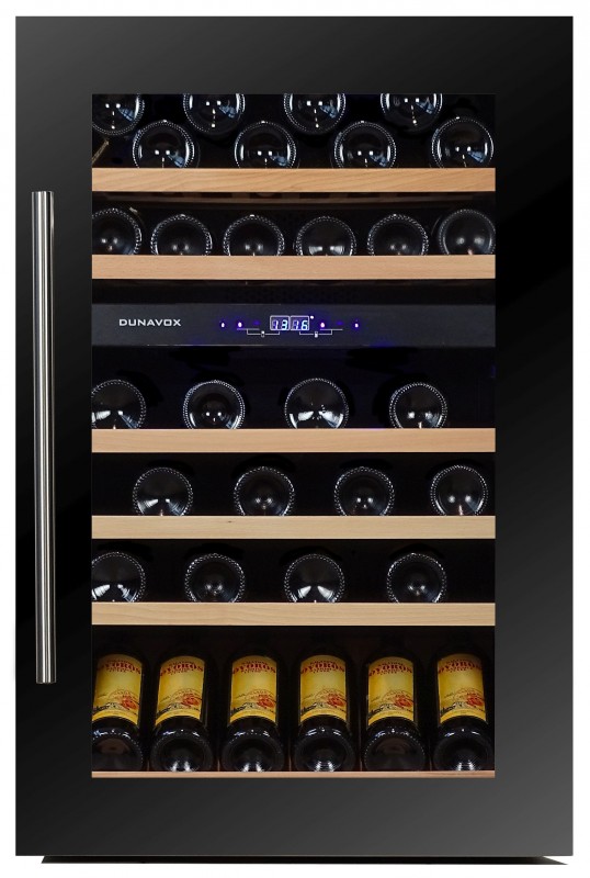 Встраиваемый винный холодильник Dunavox DX-57.146DBK