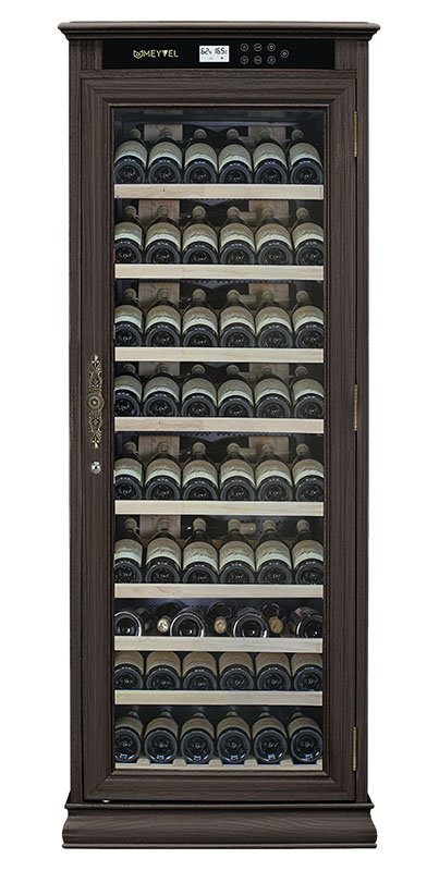 Шкаф для вина Meyvel MV102-WD1-C (Dark Chocolate)