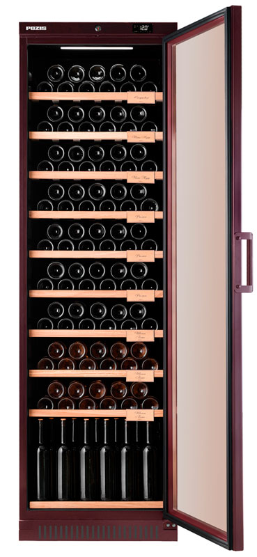 Винный холодильник Pozis ШВ-120 вишневый