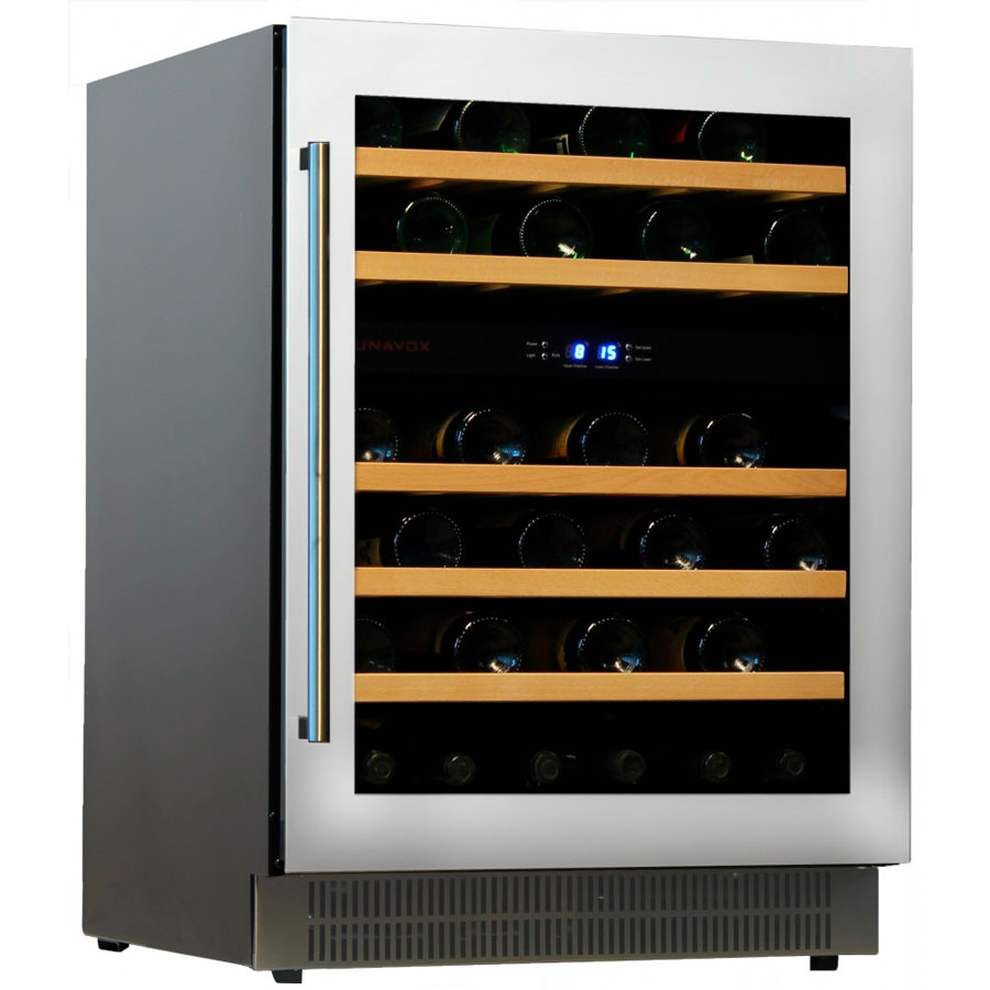 Встраиваемый винный холодильник Dunavox DAU-46.146DW