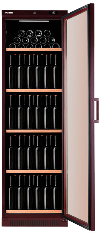 Винный холодильник Pozis ШВ-120 3V1A вишневый