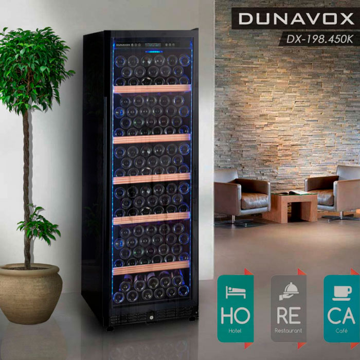 Винный холодильник Dunavox DX-198.450K