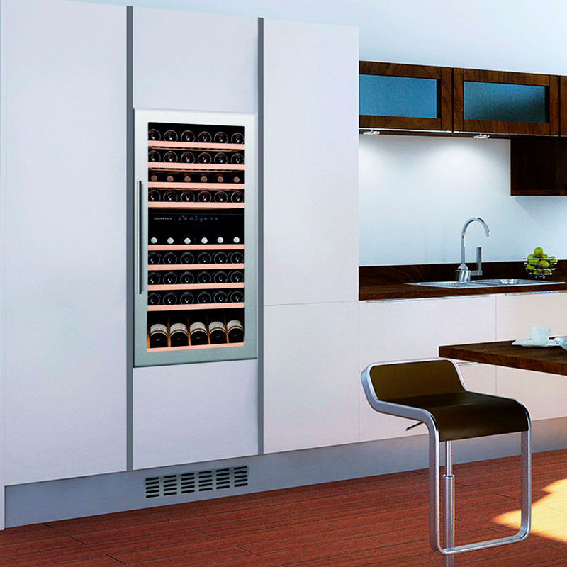 Встраиваемый винный холодильник Dunavox DAVS-72.185DSS