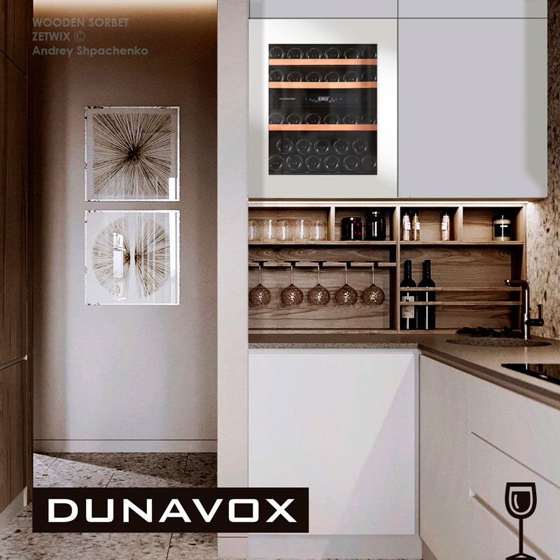 Винный холодильник Dunavox DAV-32.81DW.TO
