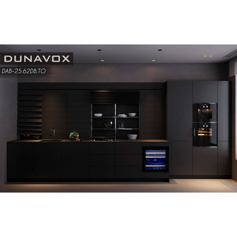 Встраиваемый винный холодильник Dunavox DAB-25.62DB.TO