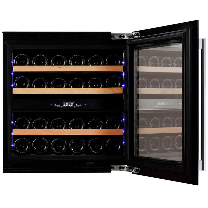 Встраиваемый винный холодильник Dunavox DAVS-25.63DSS